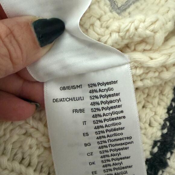 Taylor Swift NIB | Authentic THE CARDIGAN Folklore Cream Cable Knit Sweater | M - Picture 12 of 13